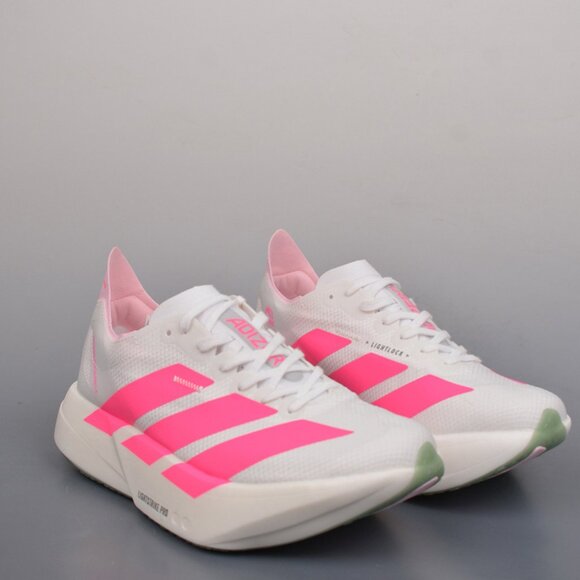 Adidas Y-3 Adizero Adios Pro 4 Rubber Trimmed Ripstop Pink - Picture 1 of 9